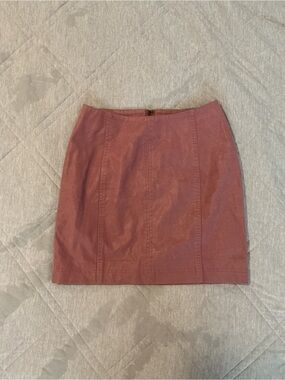 Free People Rose Mini Skirt